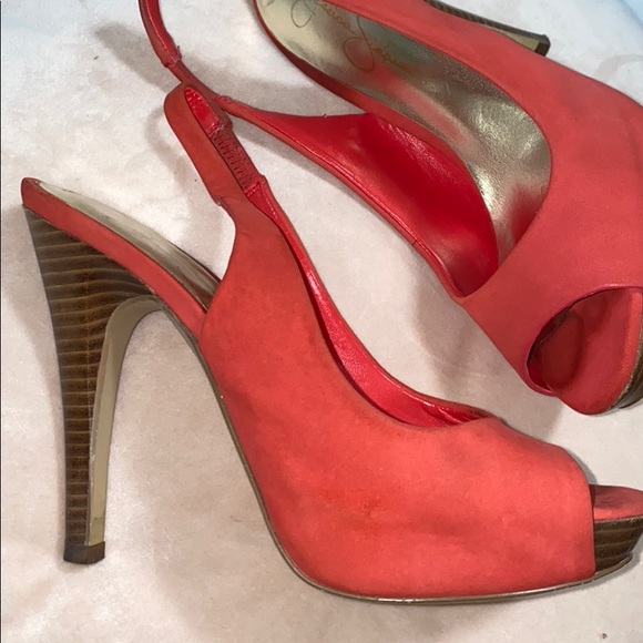 Coral heels - Picture 1 of 3